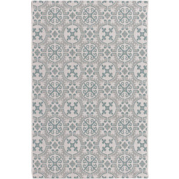 Dywan Modern Ethno beige/spa blue 120x170cm, 120 x