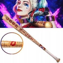 Kij Baseballowy Bat Drewniany 84cm Naturalny Bejsbolowy