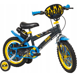 Rower dziecięcy Batman 14" DC czrny z bidonem