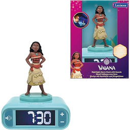 Lexibook, Vaiana, Budzik Nocna Lampa Vaiana, Dźwięki