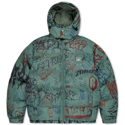 kurtka męska RIPNDIP MARKER PUFFER JACKET BLACK /