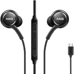 Słuchawki douszne Samsung AKG by harman EO-IC100BBE USB-C