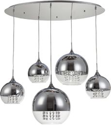 Maytoni Fermi P140-PL-170-5-N lampa wisząca metalowa rama nikiel