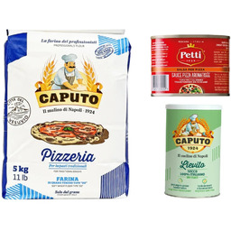 Zestaw Caputo pizzeria Petti na pizzę gotowy