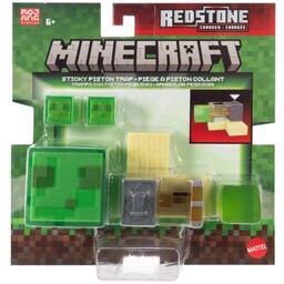 MINECRAFT Figurka Pułapka z lepkim tłokiem JKK01