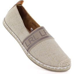 Półbuty damskie espadryle beżowe Potocki PY16373