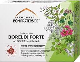 Produkty Bonifraterskie Borelix Forte, 60 tabletek powlekanych