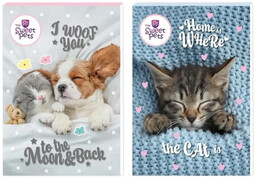 Notes A6/30K z poddrukiem The sweet pets (12szt)