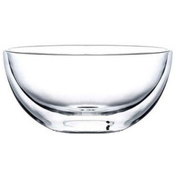 TEA SOUL Szklana miska z podwójną ścianką 300