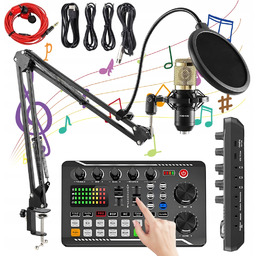 Zestaw F998 BM-800 Do Karaoke Karta Dźwiękowa