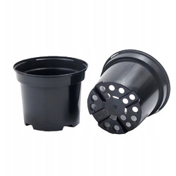 Doniczki produkcyjne czarne 18 cm 2,5l 100 sztuk