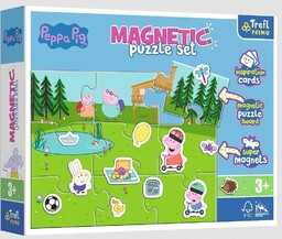 Trefl PUZZLE MAGNETYCZNE ZABAWY PEPPY REFL