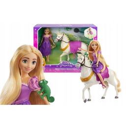 Disney Lalka Roszpunka i Koń Maksymus Mattel HLW23
