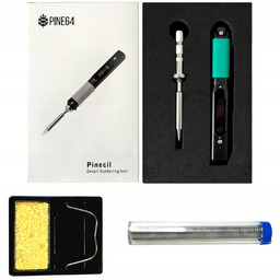 Zestaw Smart Lutownica Pinecil V2 Menu Pl Cyna