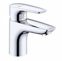 KLUDI 343890575WR4 PURE&SOLID jednouchwytowa bateria umywalkowa 75, bez