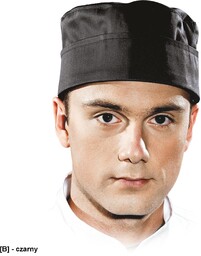 LH-SKULLER - Krótka czapka kucharska z serii Chefs
