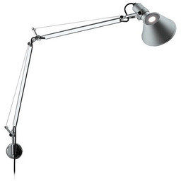 Artemide - Tolomeo Micro LED Lampa Ścienna Aluminium