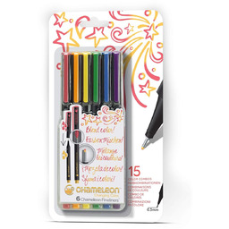 Zestaw cienkopisów, Chameleon Fineliner 6 Primary
