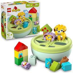 LEGO DUPLO Mój pierwszy Sorter kształtów: dom szczeniaczków,