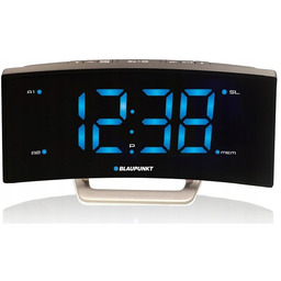 Budzik Radio sieciowe Fm Zegar Blaupunkt CR7BK LCD