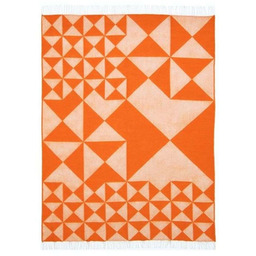 Verpan - Mirror Pled 130x198 Pomarańczowy