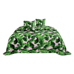 Spod Igły I Nitki Narzuta dekoracyjna 160x220 różowa