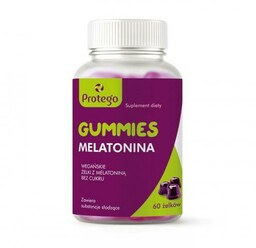 Protego GummieS Melatonina żelki z melatoniną bez cukru,