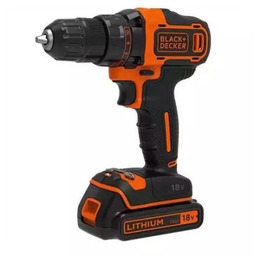 Black+decker wiertarko-wkrętarka 18.0v/1.5ah, li-ion, 2 aku 2 biegi