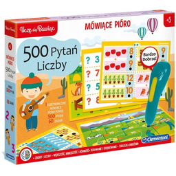 Clementoni, Mówiące Pióro, 500 Pytań Liczby 50652