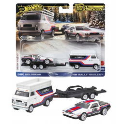 Hot Wheels Premium Team Transport Ciężarówka i samochodzik