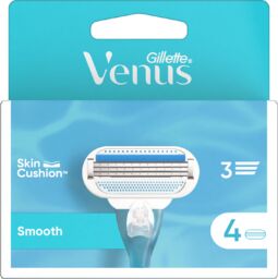 Gillette Venus Smooth, wkłady wymienne, 4 sztuki