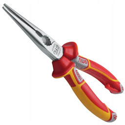 Nws Szczypce izolowane długie półokrągłe proste 170mm Vde