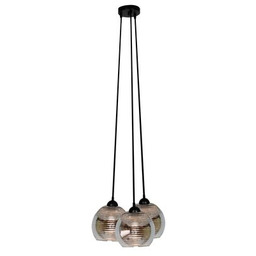 Lampa wisząca TRIO 1 3x60W E27 chrom CANDELLUX