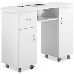 Biurko stolik do manicure kosmetyczny z pochłaniaczem pyłu