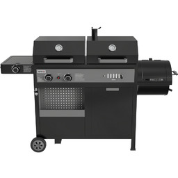 Yato GRILL 4W1, GAZOWY + WĘGLOWY + WĘDZARNIA
