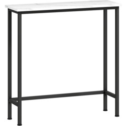 Stolik konsolowy, czarny, 75 76 24 cm