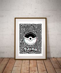 Maze Gaze Pokemon - plakat 3D Wymiar