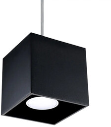 Lampa wisząca QUAD 1 czarny SL.0060 - Sollux