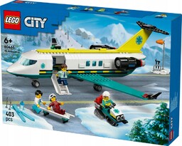 Lego City 60465 Samolot pogotowia ratunkowego