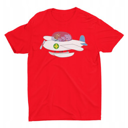 Koszulka Dziecięca-Świnka Peppa-Mix Kolory- 98 Xxs