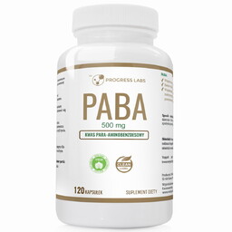 Progress Labs - PABA 500mg Witamina B10 Młody