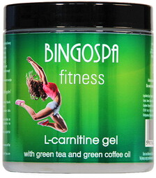 BINGOSPA Fitness, L-karnityna w żelu z zieloną herbatą