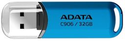 MEMORY DRIVE FLASH USB2 32GB/BLUE AC906-32G-RWB ADATA