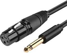 Ugreen kabel audio przewód mikrofonowy do mikrofonu XLR