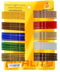 Wsuwki do włosów mix jesień 5,5cm 100 szt