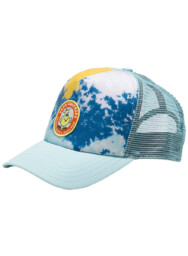 Czapka Vans Checkers Curved Bill Trucker - blue