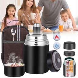 Termos Obiadowy, 800 ML, Izolowany Pojemnik Na Żywność