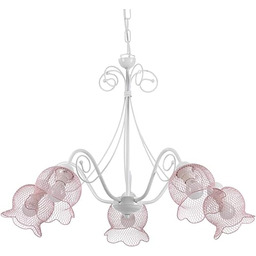 ONLI Lampa wisząca Mia z metalu biała
