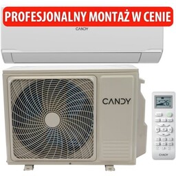 CANDY Klimatyzator Split, Pompa ciepła powietrze - powietrze