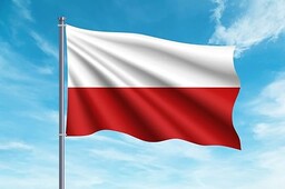 OEDIM Flaga Polski 150 x 85 cm Wzmocniona
